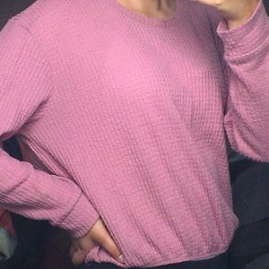 Pink sweater